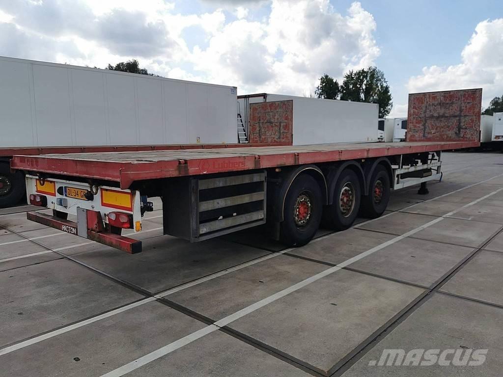 Pacton TXD.3 Semi-trailer med lad/flatbed