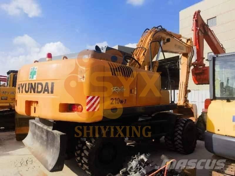 Hyundai 210W-7 Gravemaskiner på hjul