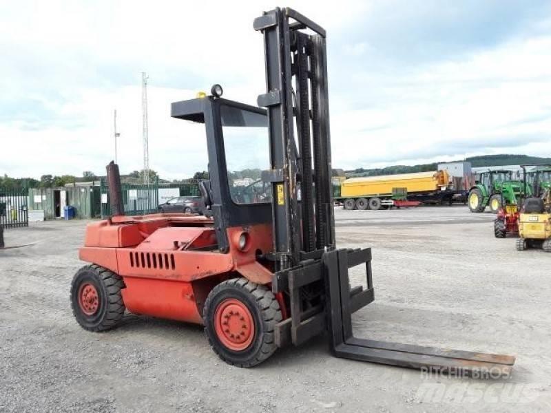 Linde H80D Diesel gaffeltrucks