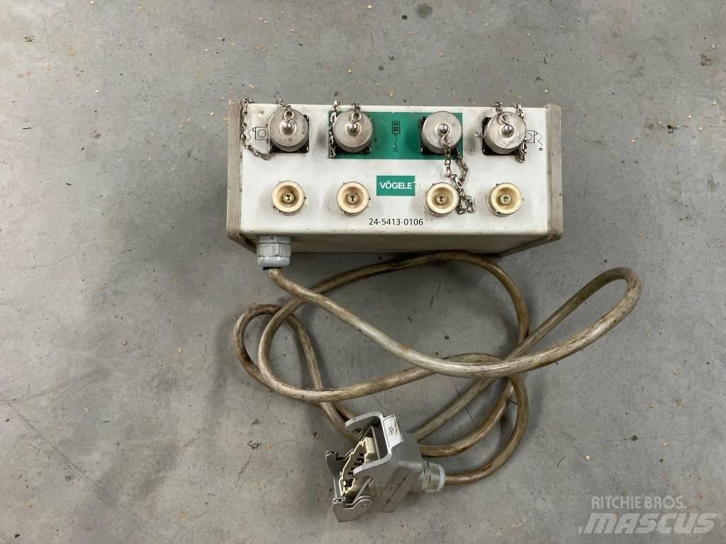 Vögele S 800/700/600 Asfaltudlæggere