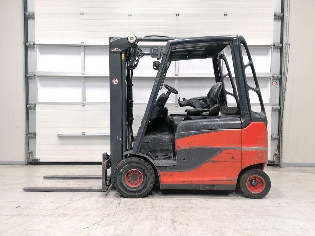 Linde E20H-01/600 El gaffeltrucks