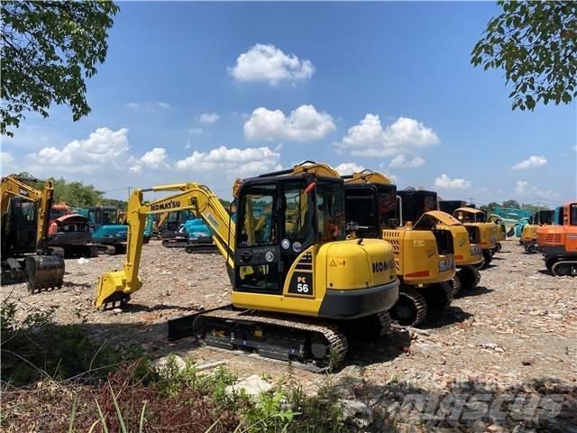 Komatsu PC56-7 Gravemaskiner på larvebånd