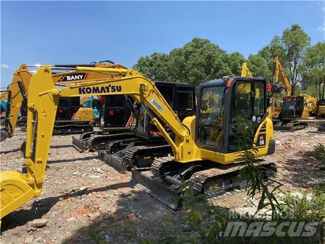 Komatsu PC56-7 Gravemaskiner på larvebånd