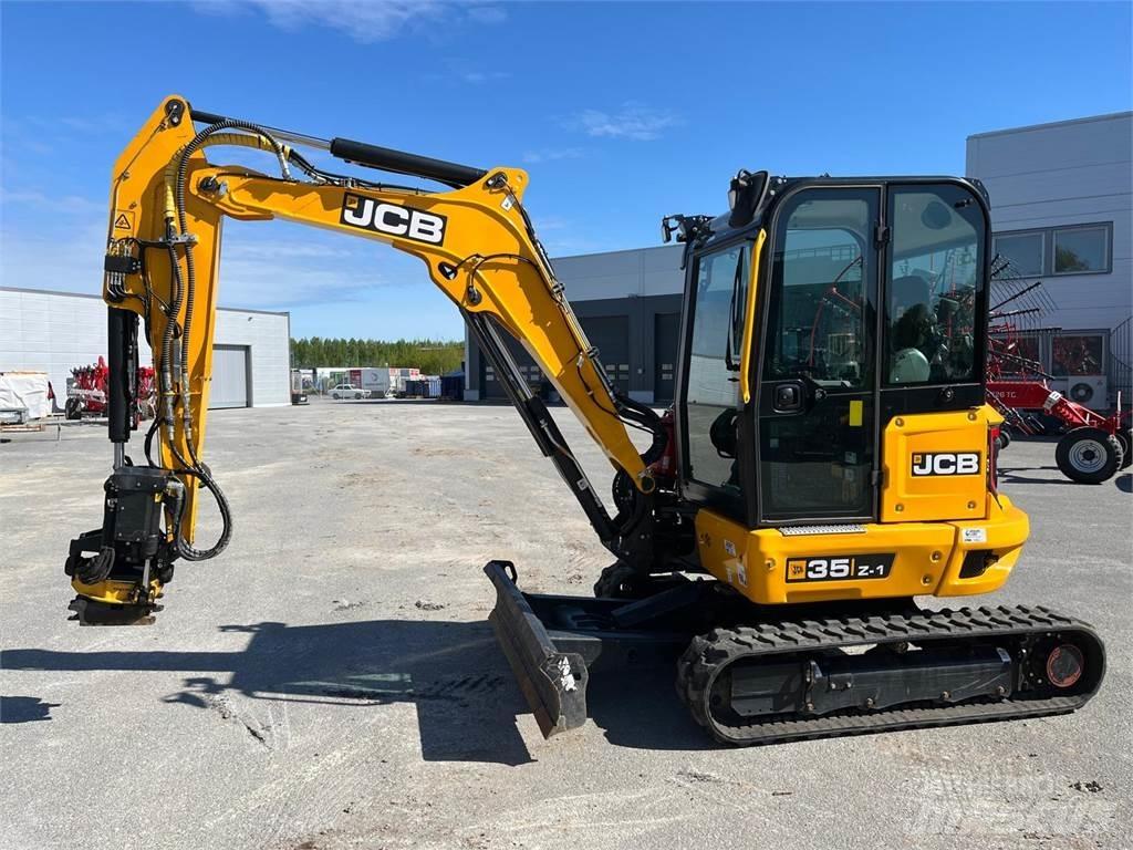 JCB 35Z-1 Gravemaskiner på larvebånd