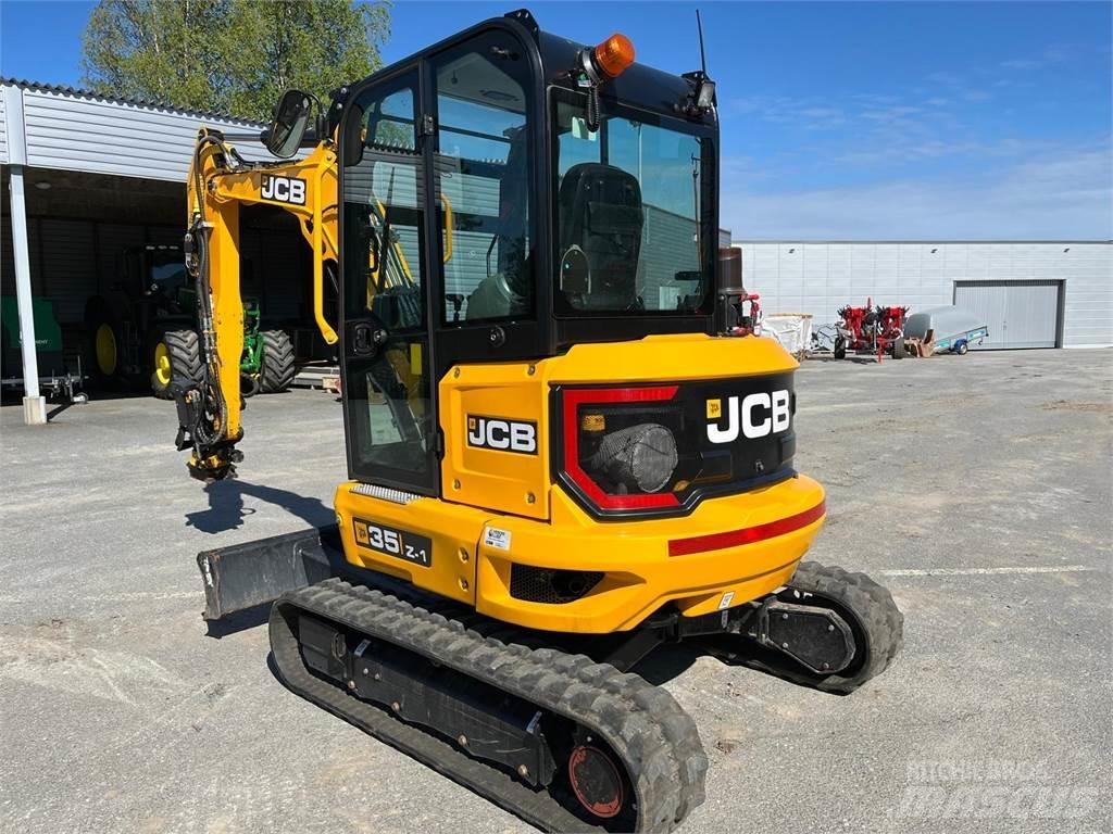 JCB 35Z-1 Gravemaskiner på larvebånd