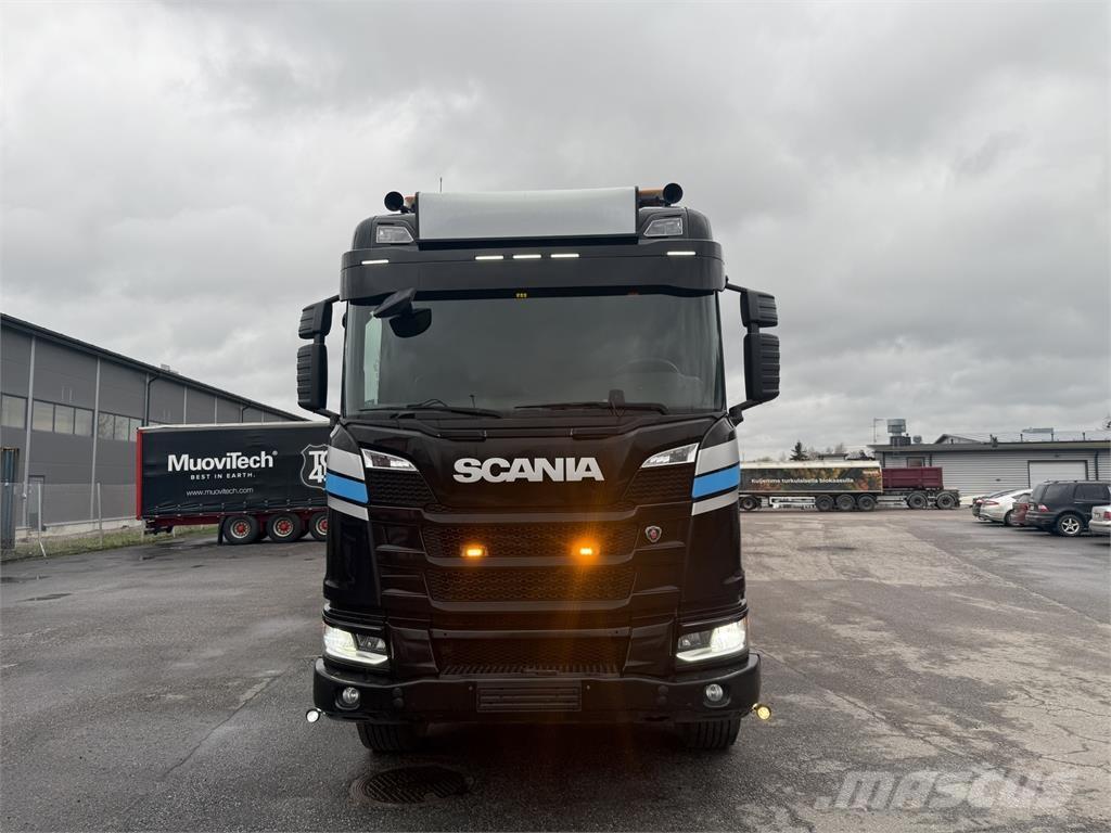 Scania R500 XT 8X4 Lastbiler med tip