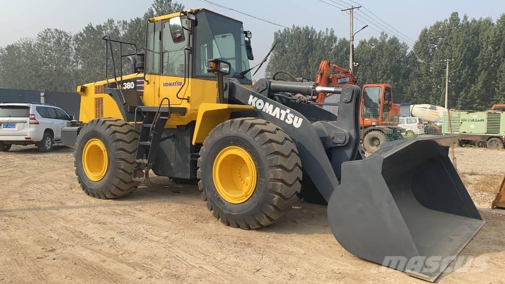 Komatsu WA380 Læssemaskiner på hjul