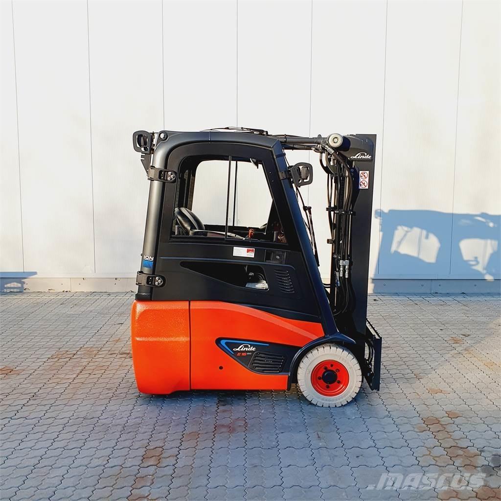 Linde E16C El gaffeltrucks
