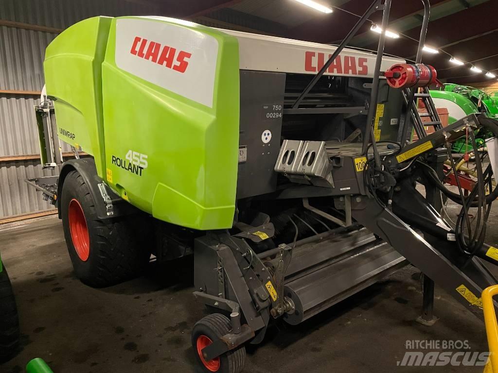CLAAS 455 Uniwrap Rundballe-pressere