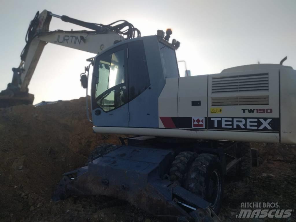 Terex TW 190 Gravemaskiner på hjul