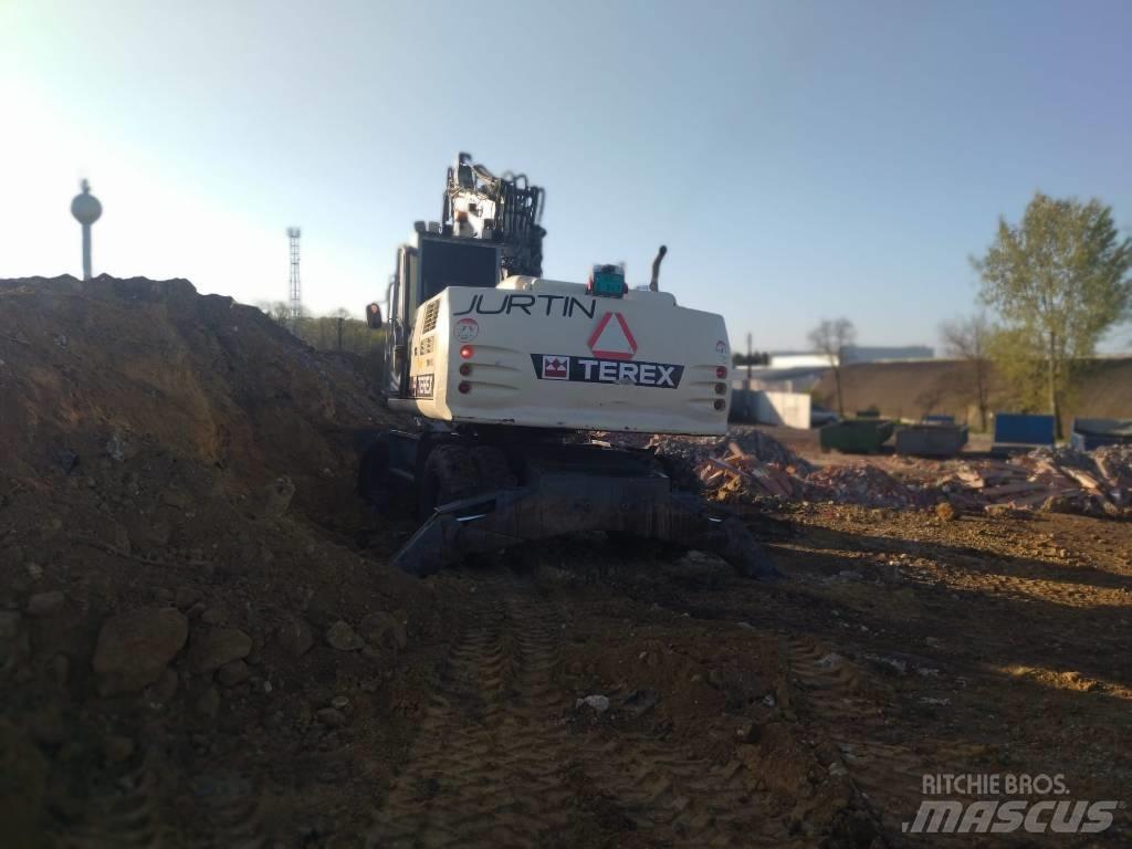 Terex TW 190 Gravemaskiner på hjul