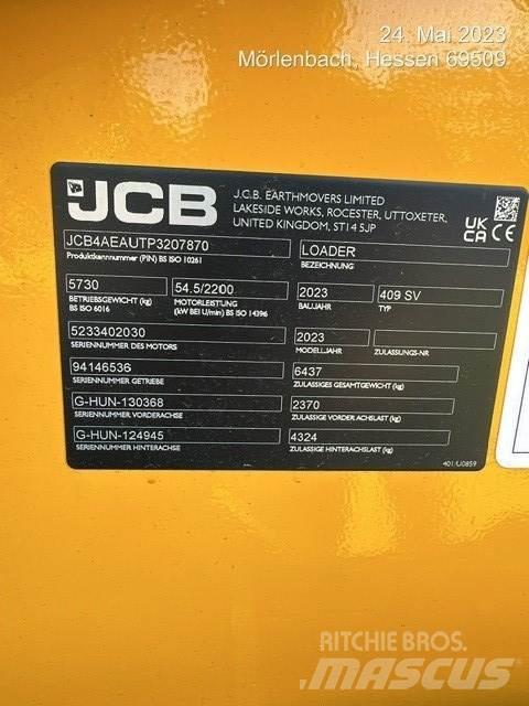 JCB 409 Læssemaskiner på hjul
