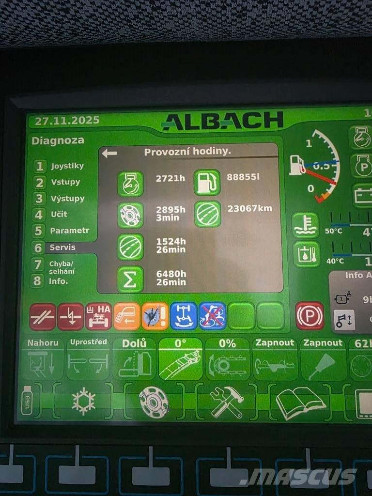 Albach Diamant 2000 Flishuggere / neddelere