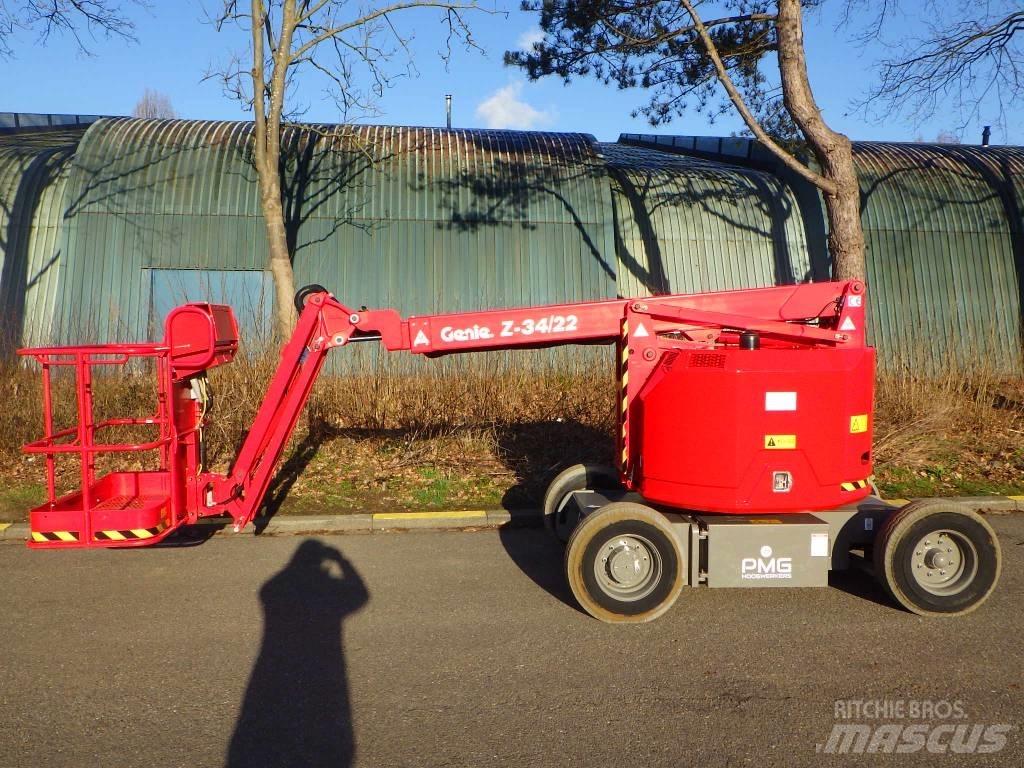Genie Z34/22BE Bomlifte med knækarm