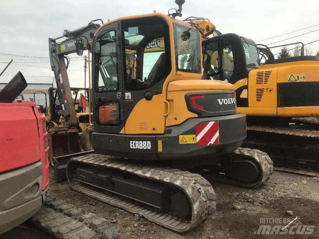 Volvo ECR 88 D Midi-gravemaskiner 7t - 12t