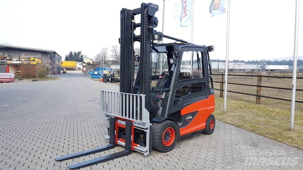 Linde E45H-01/550 El gaffeltrucks