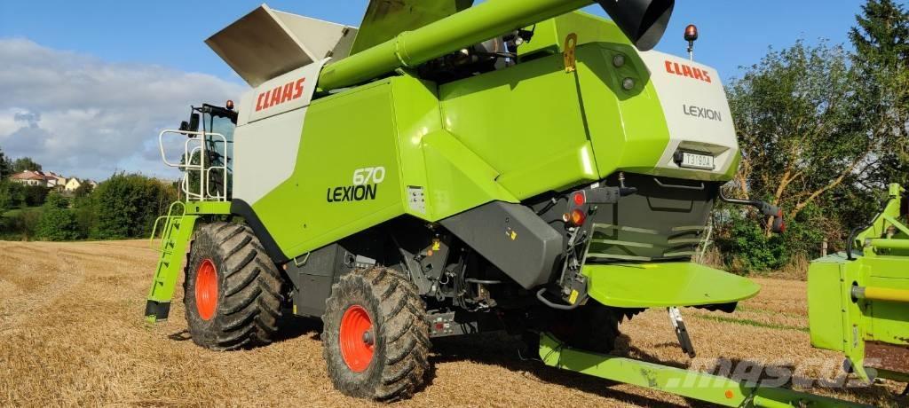 CLAAS Lexion 670 Mejetærskere