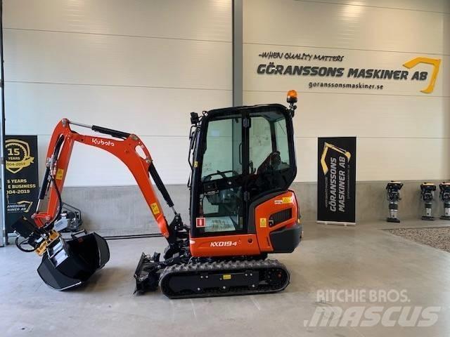 Kubota KX 019-4 Minigravemaskiner