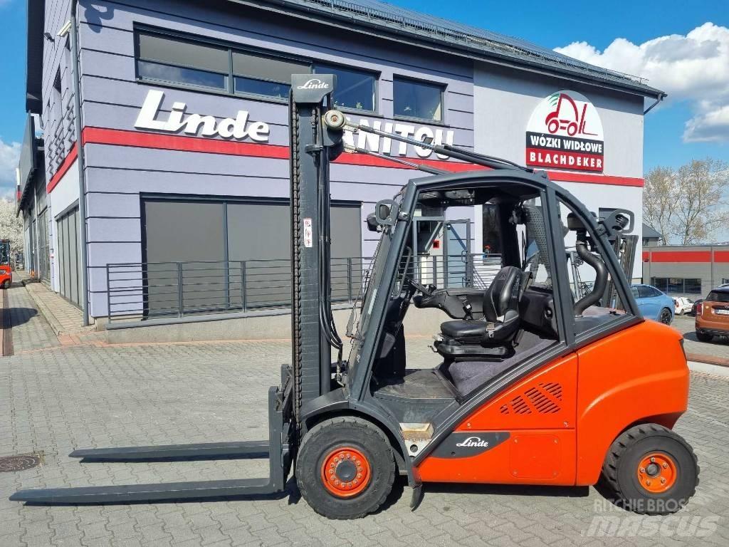 Linde H35D-02 Diesel gaffeltrucks