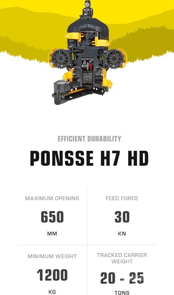 Ponsse H 7HD head Skæreborde