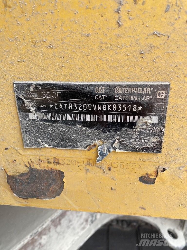 CAT 320 EL Gravemaskiner på larvebånd