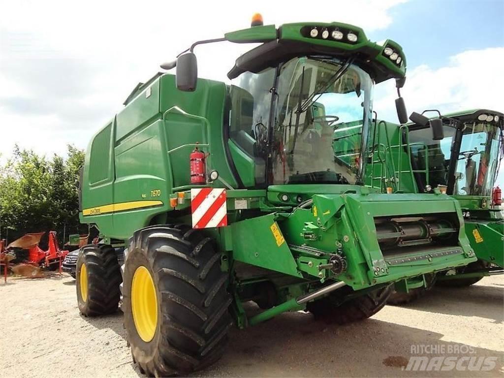 John Deere t670 Mejetærskere