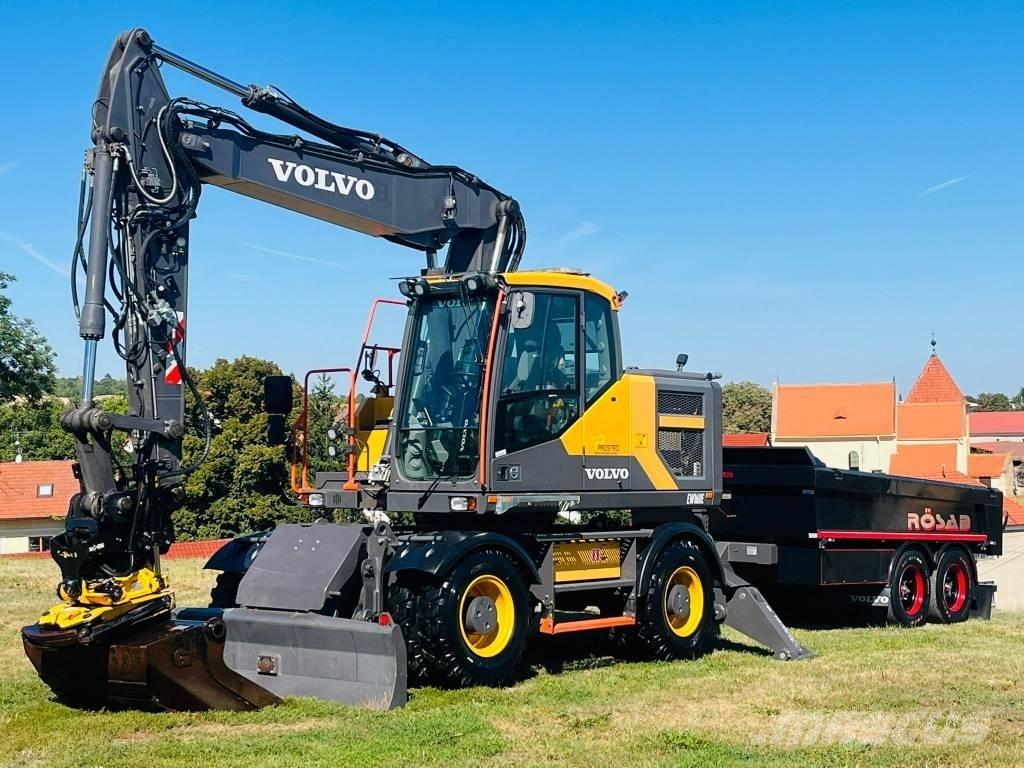 Volvo EW 160 E Gravemaskiner på hjul