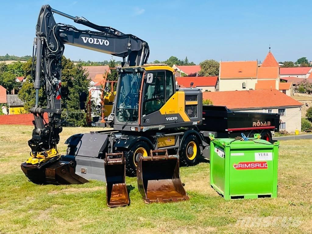 Volvo EW 160 E Gravemaskiner på hjul