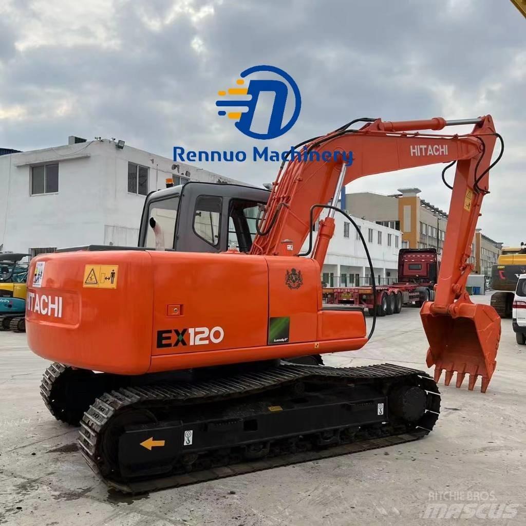 Hitachi EX 120 Gravemaskiner på larvebånd