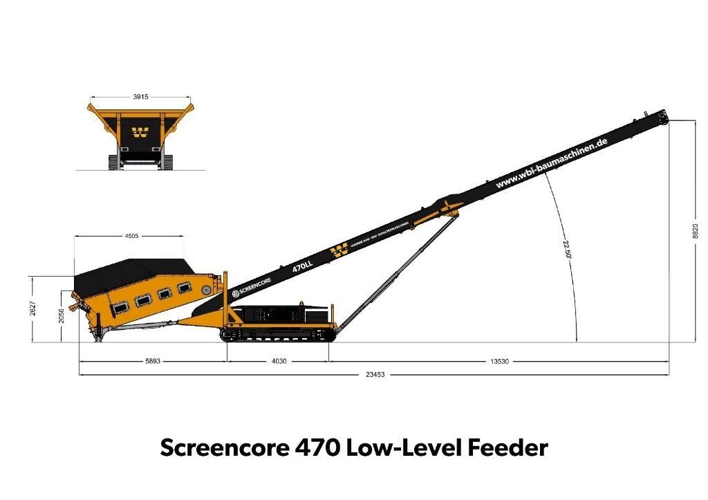 Screencore 470 LL Rullebånd