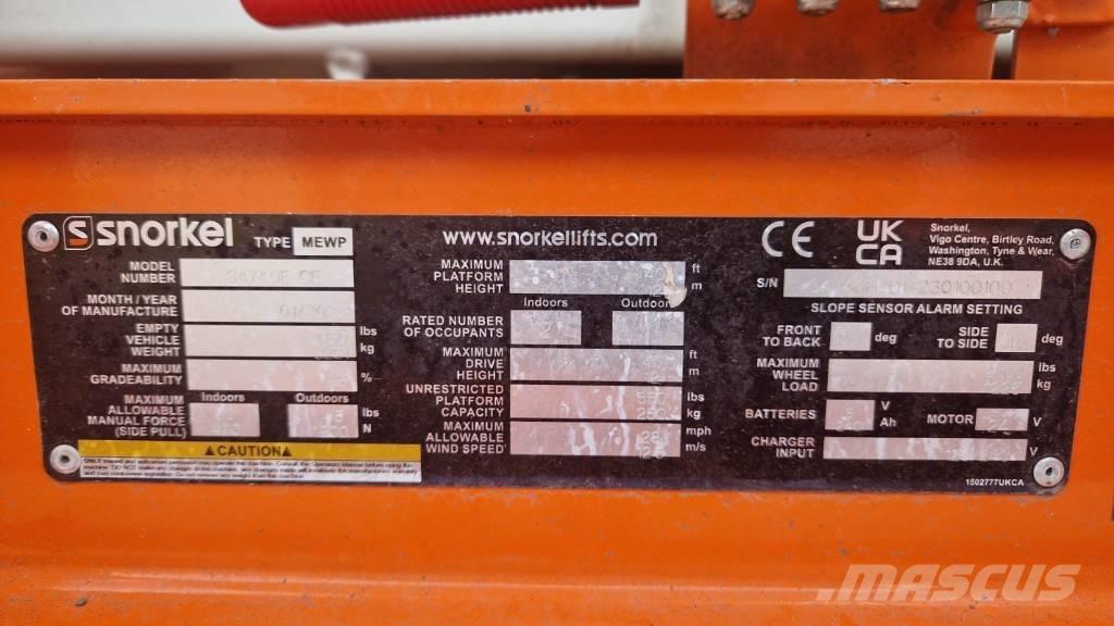 Snorkel S4740E Saxlifte