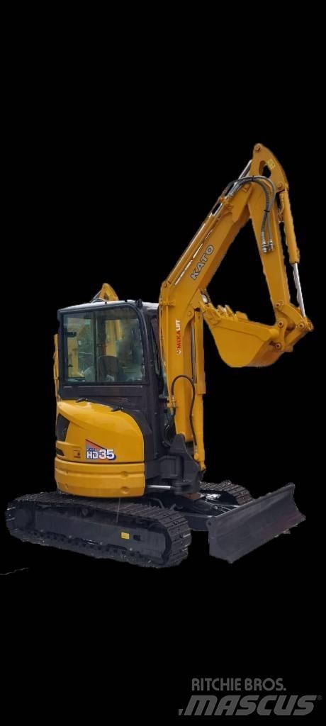 Kato HD35 Minigravemaskiner