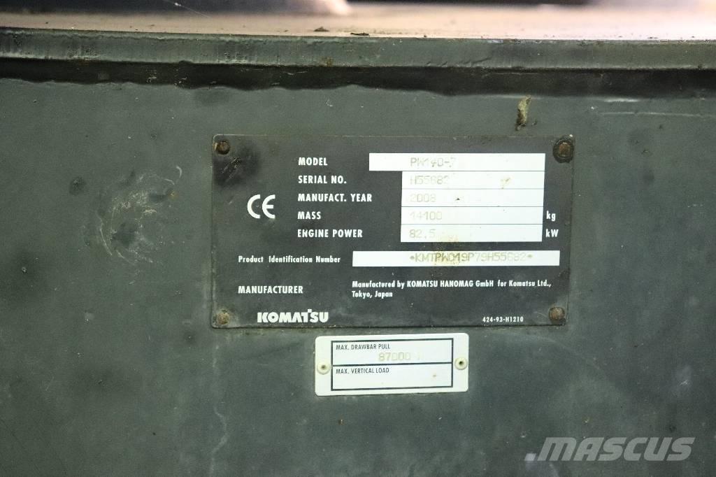 Komatsu PW 140-7 Rendegravere