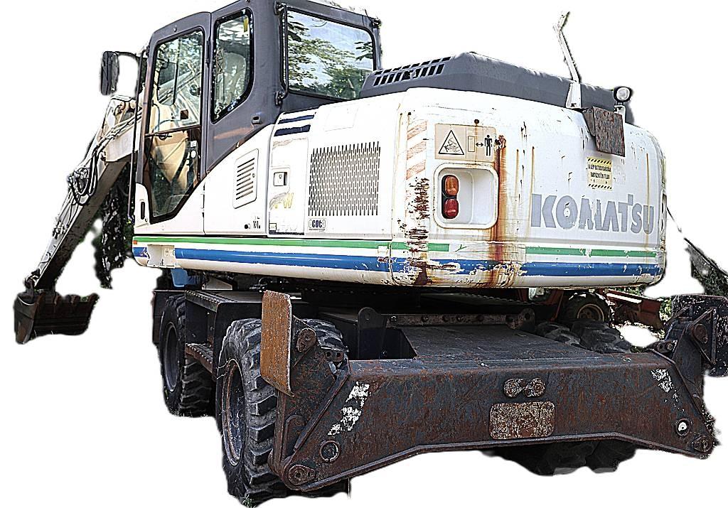 Komatsu PW 140-7 Rendegravere