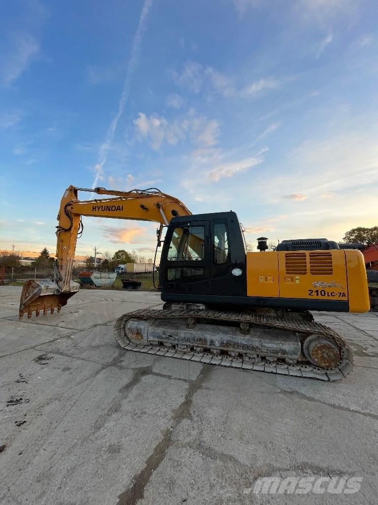 Hyundai R 210 LC 7A Gravemaskiner på larvebånd