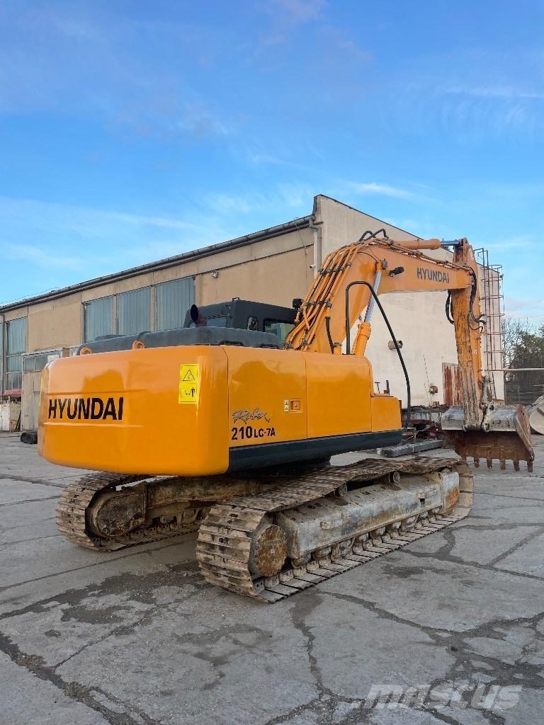 Hyundai R 210 LC 7A Gravemaskiner på larvebånd