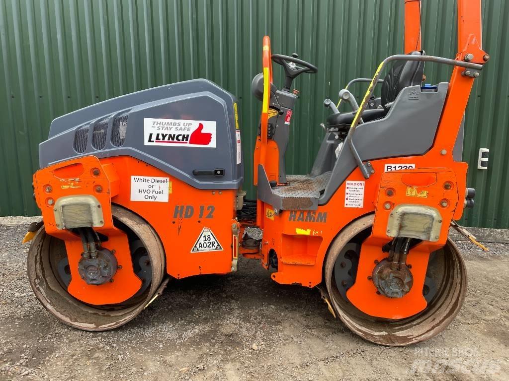 Hamm HD 12 VV Tvilling tromle