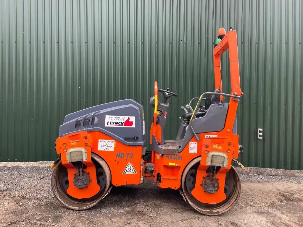 Hamm HD 12 VV Tvilling tromle