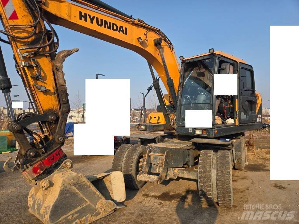 Hyundai HW 145 Gravemaskiner på hjul