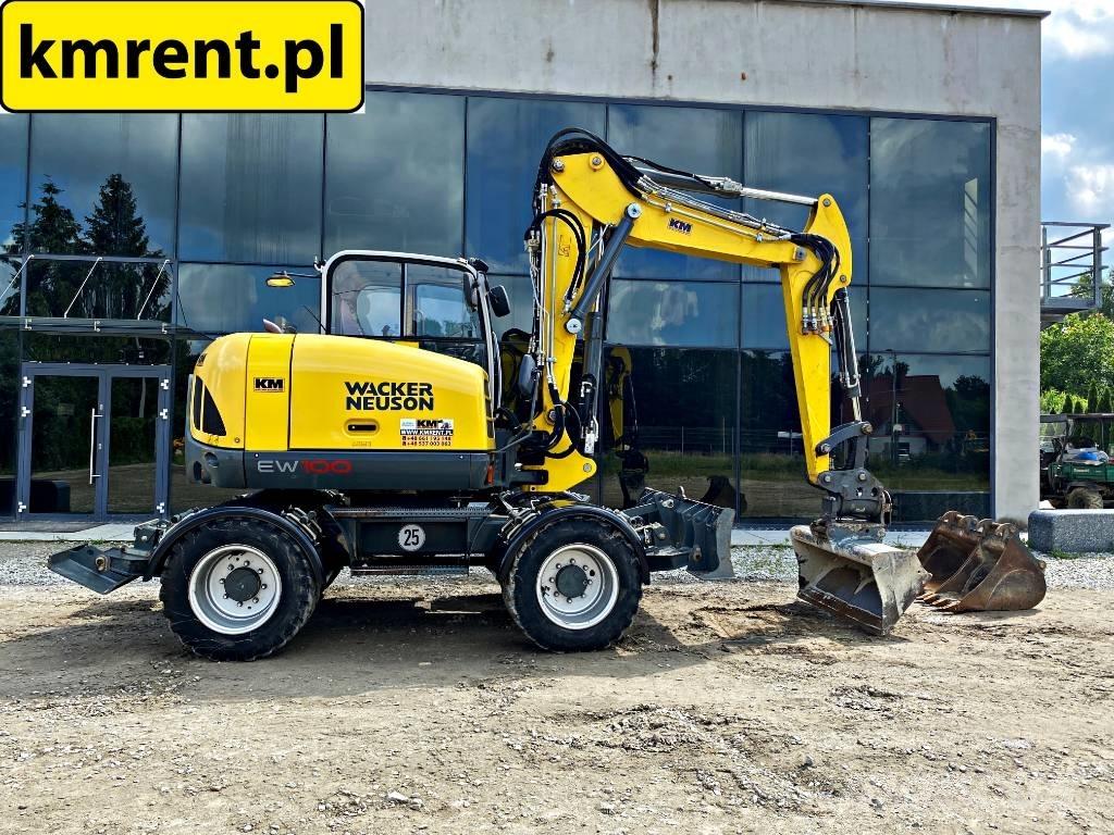 Wacker Neuson EW 100 Gravemaskiner på hjul
