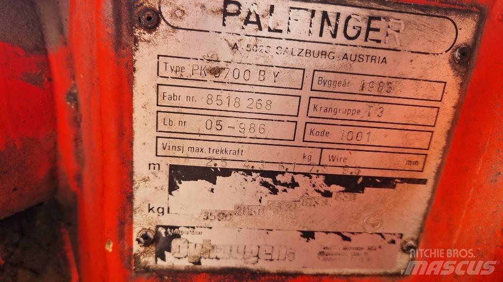 Palfinger PK 9700 Lastbilmonterede kraner