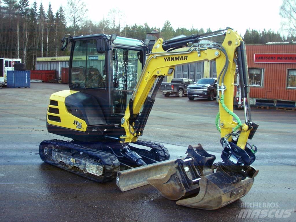 Yanmar SV 26 Minigravemaskiner