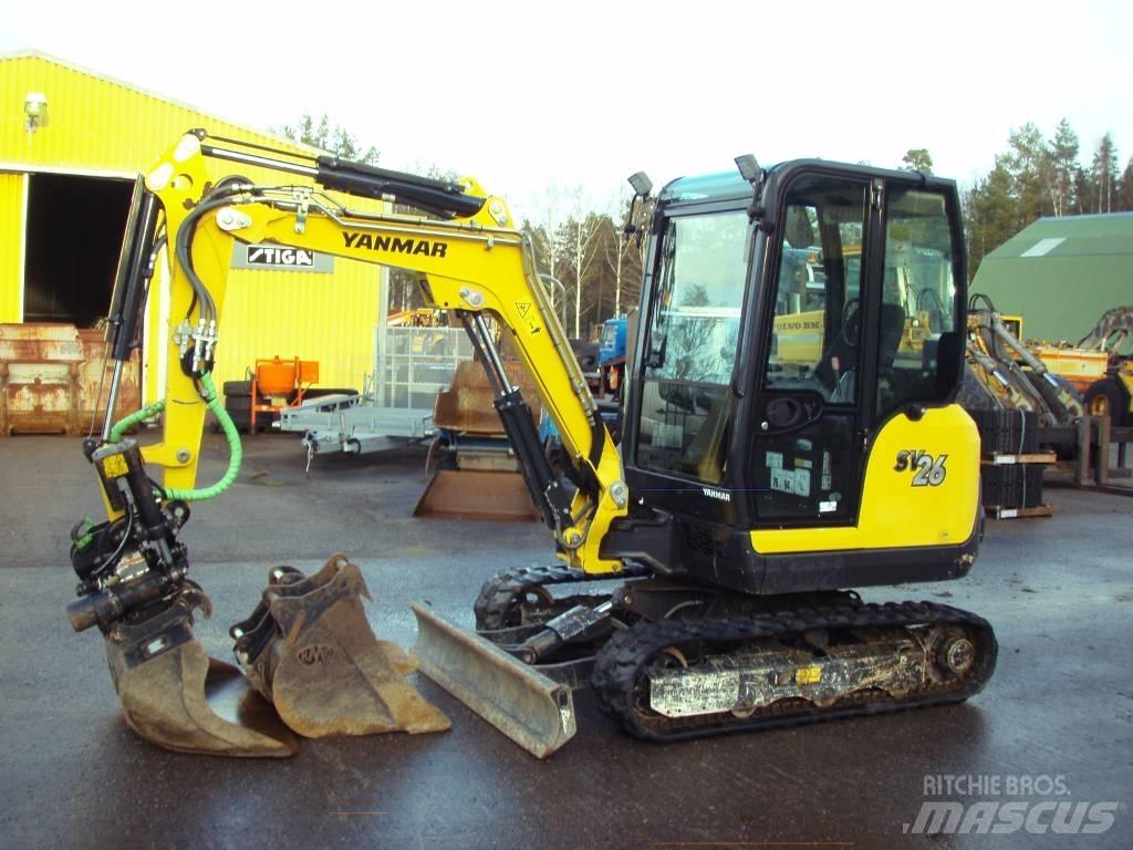 Yanmar SV 26 Minigravemaskiner