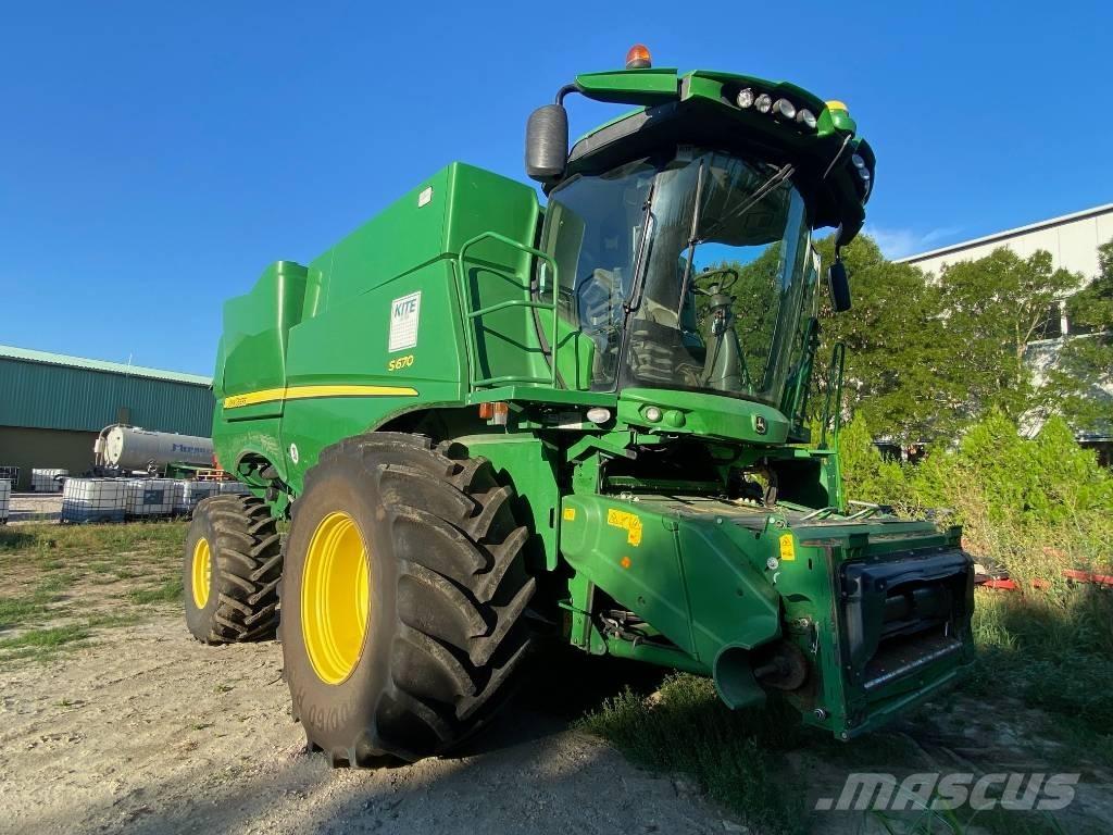 John Deere S 670 i Mejetærskere