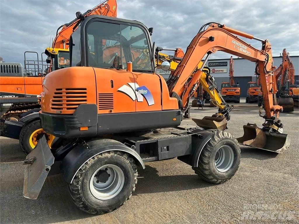 Doosan 55w Gravemaskiner på hjul