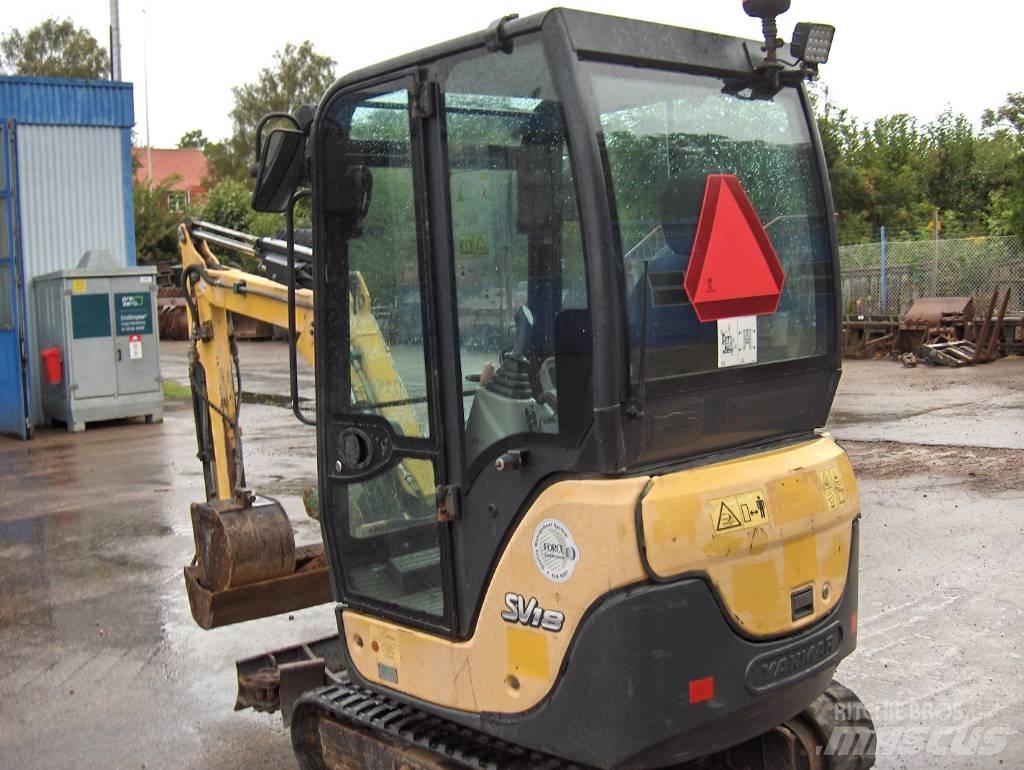 Yanmar SV 18 Minigravemaskiner