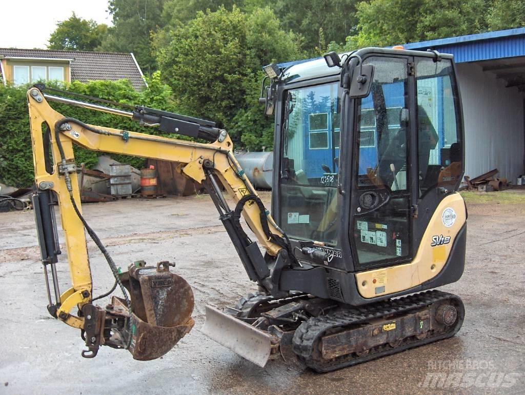 Yanmar SV 18 Minigravemaskiner