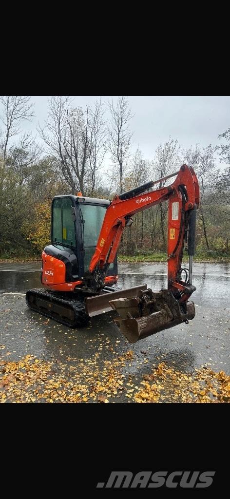 Kubota U 27-4 Minigravemaskiner