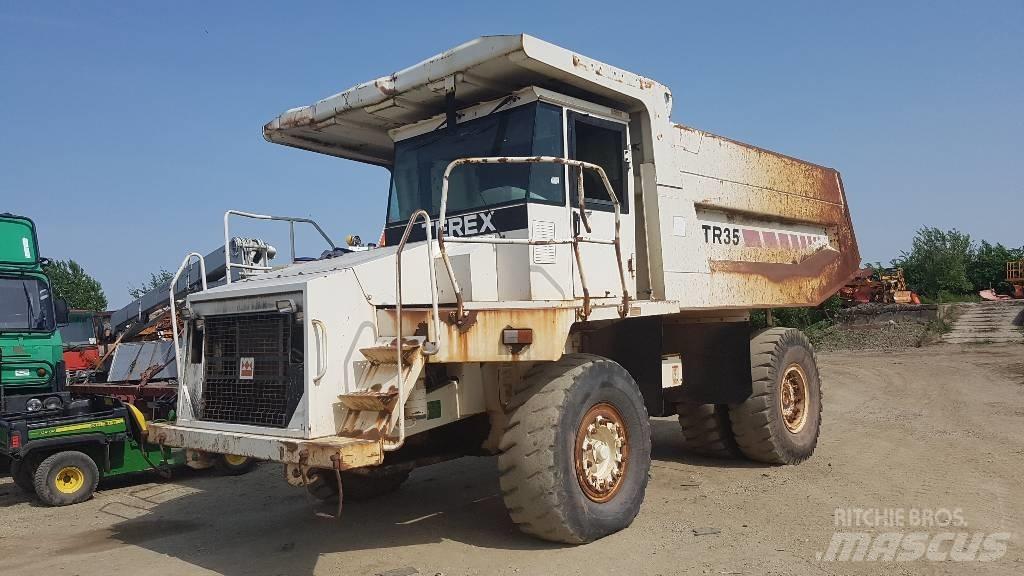 Terex TR 35 Knækstyrede dumpere