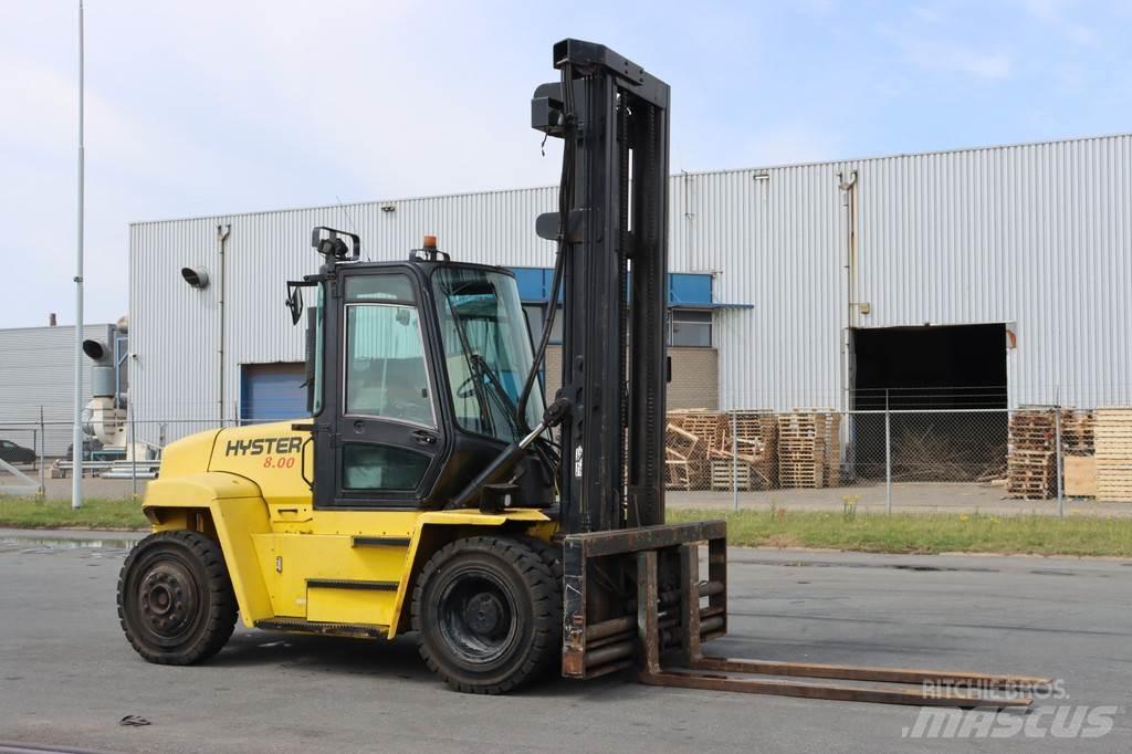 Hyster H8.00XM Diesel gaffeltrucks